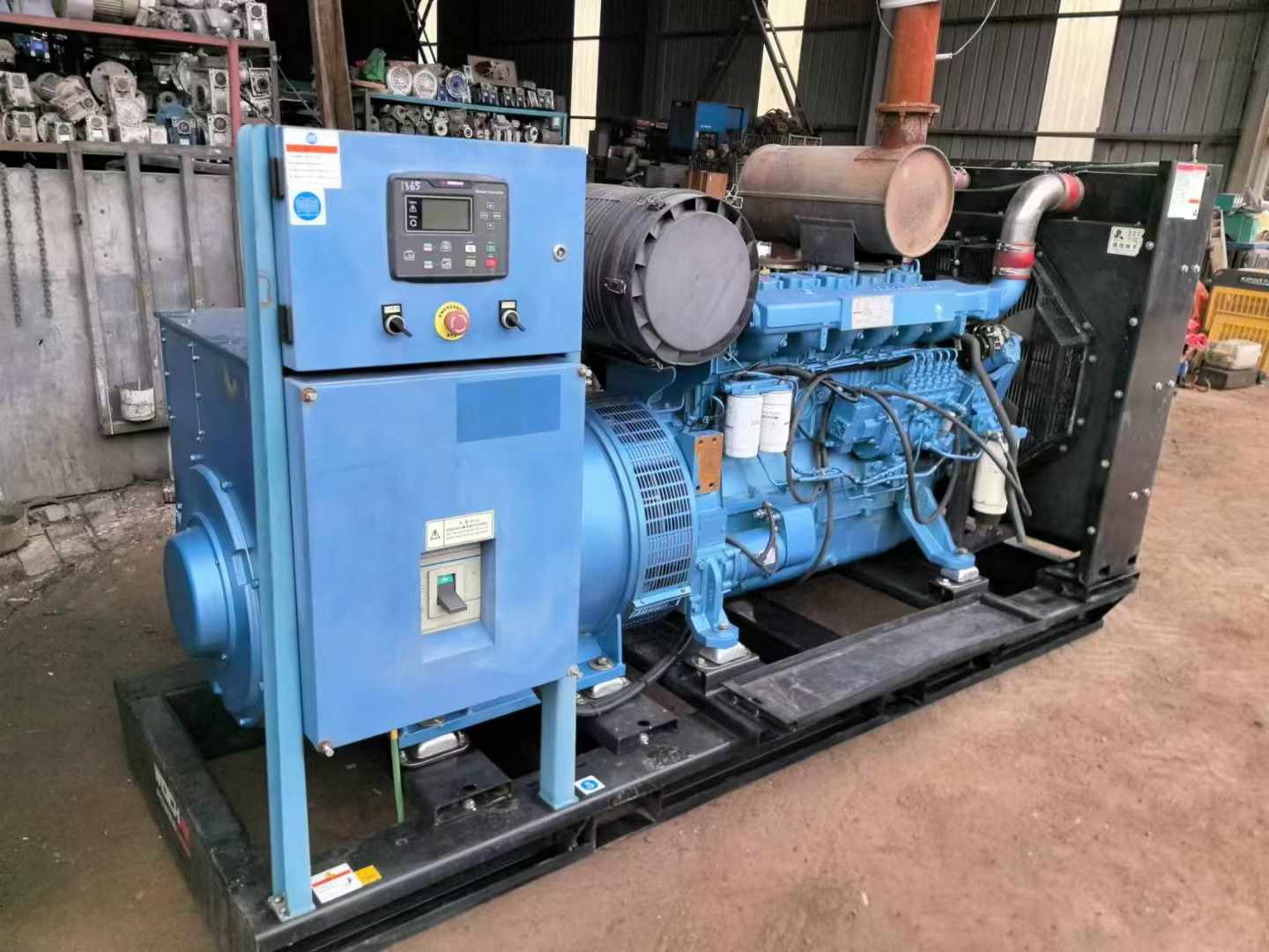 灵石500kW 柴油发电机组可带动设备功率的计算公式是什么？