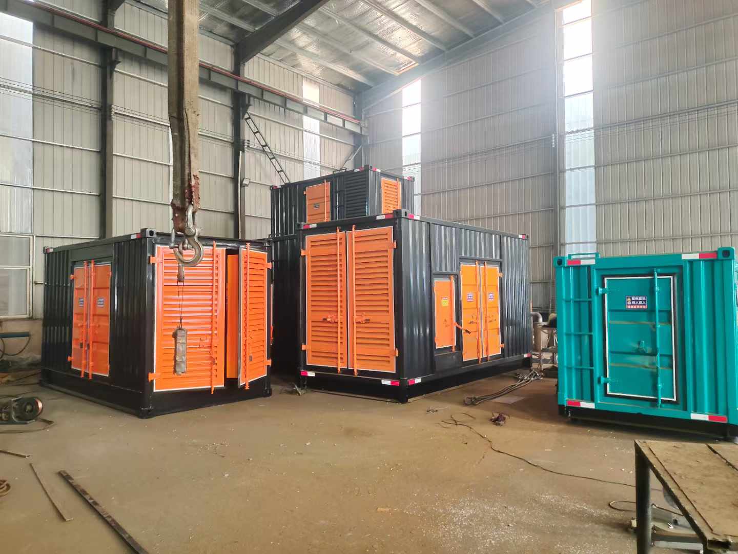 灵石500kw柴油发电机组可以带动多少功率设备？