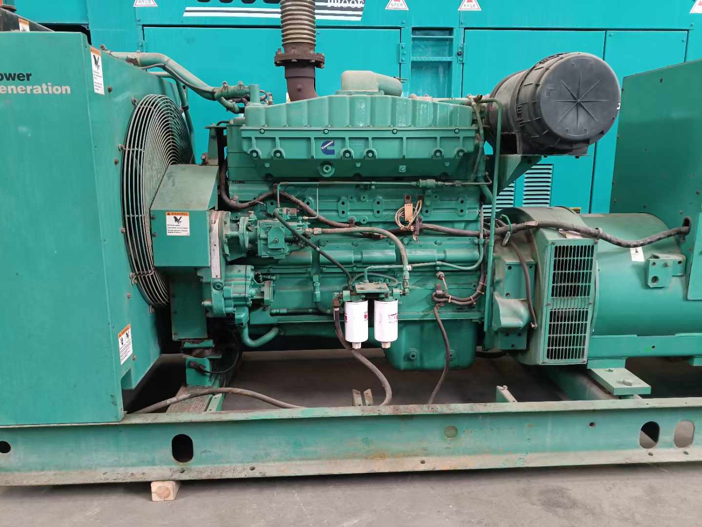 灵石过载会对 600kW 柴油发电机组造成哪些损害?